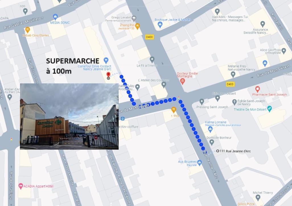 Sainte Marie By Unsejouranancy Fr Apartamento Exterior foto
